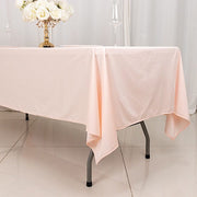 60" x 102" Scuba Polyester Rectangular Tablecloth
