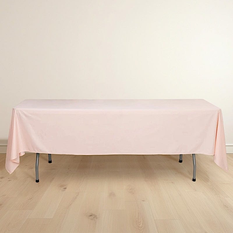 60" x 102" Scuba Polyester Rectangular Tablecloth
