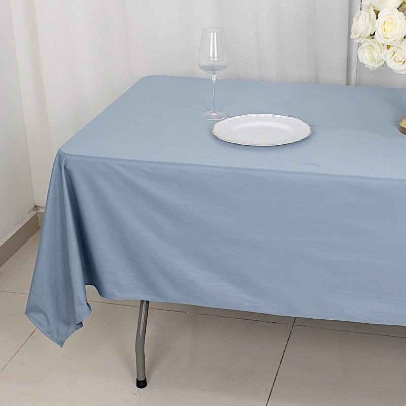 60" x 102" Scuba Polyester Rectangular Tablecloth