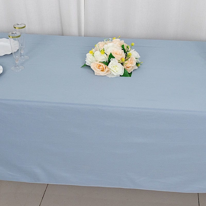 60" x 102" Scuba Polyester Rectangular Tablecloth