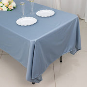 60" x 102" Scuba Polyester Rectangular Tablecloth