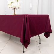 60" x 102" Scuba Polyester Rectangular Tablecloth