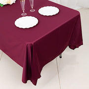 60" x 102" Scuba Polyester Rectangular Tablecloth