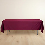 60" x 102" Scuba Polyester Rectangular Tablecloth