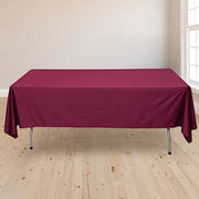 60" x 102" Scuba Polyester Rectangular Tablecloth