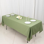 60" x 102" Scuba Polyester Rectangular Tablecloth