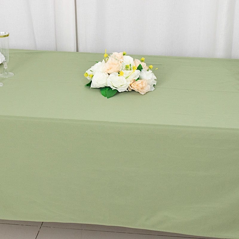60" x 102" Scuba Polyester Rectangular Tablecloth