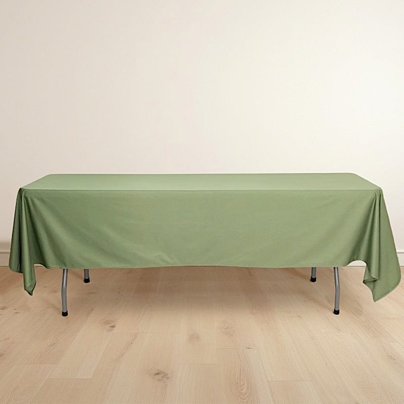 60" x 102" Scuba Polyester Rectangular Tablecloth