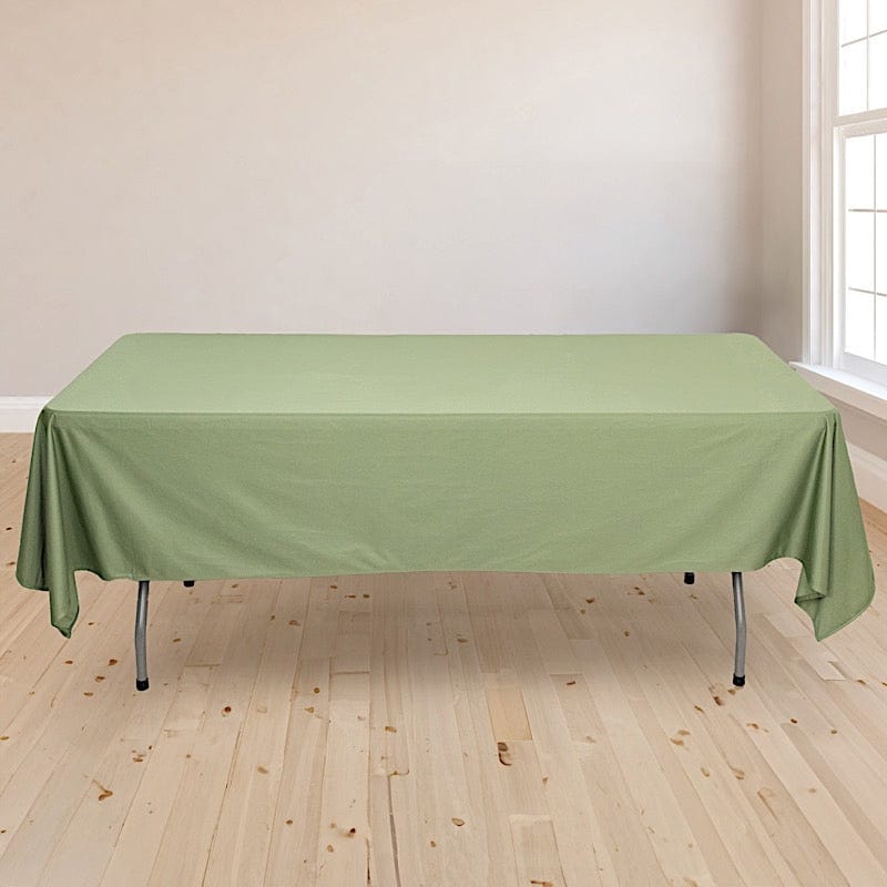 60" x 102" Scuba Polyester Rectangular Tablecloth