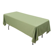 60" x 102" Scuba Polyester Rectangular Tablecloth