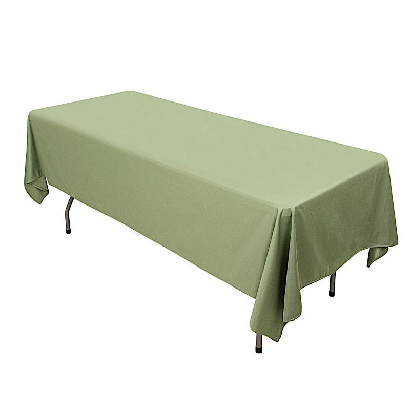 60" x 102" Scuba Polyester Rectangular Tablecloth