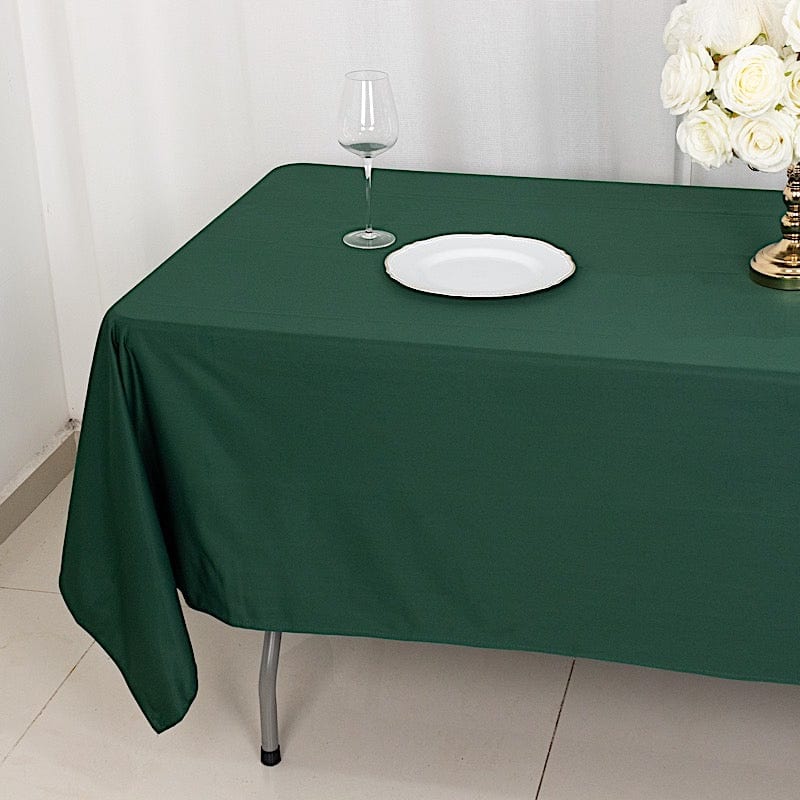 60" x 102" Scuba Polyester Rectangular Tablecloth