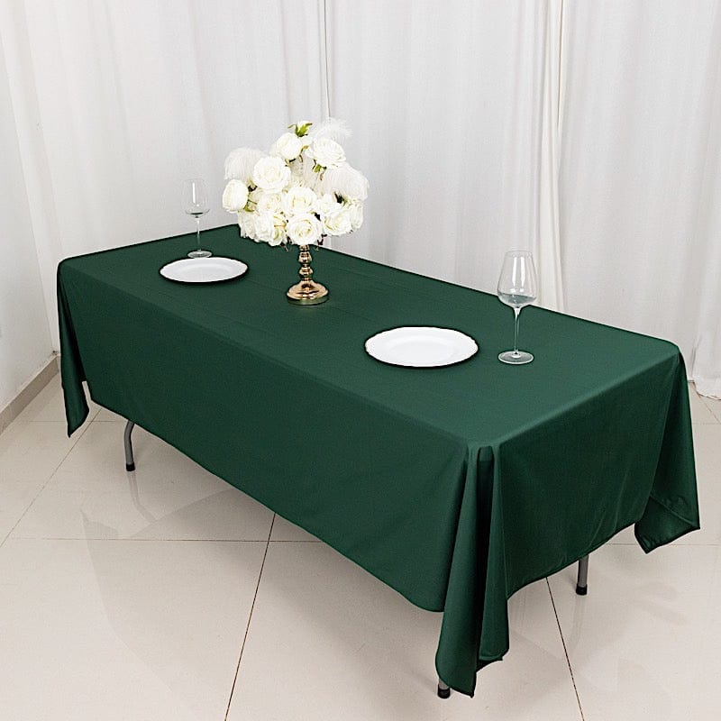 60" x 102" Scuba Polyester Rectangular Tablecloth