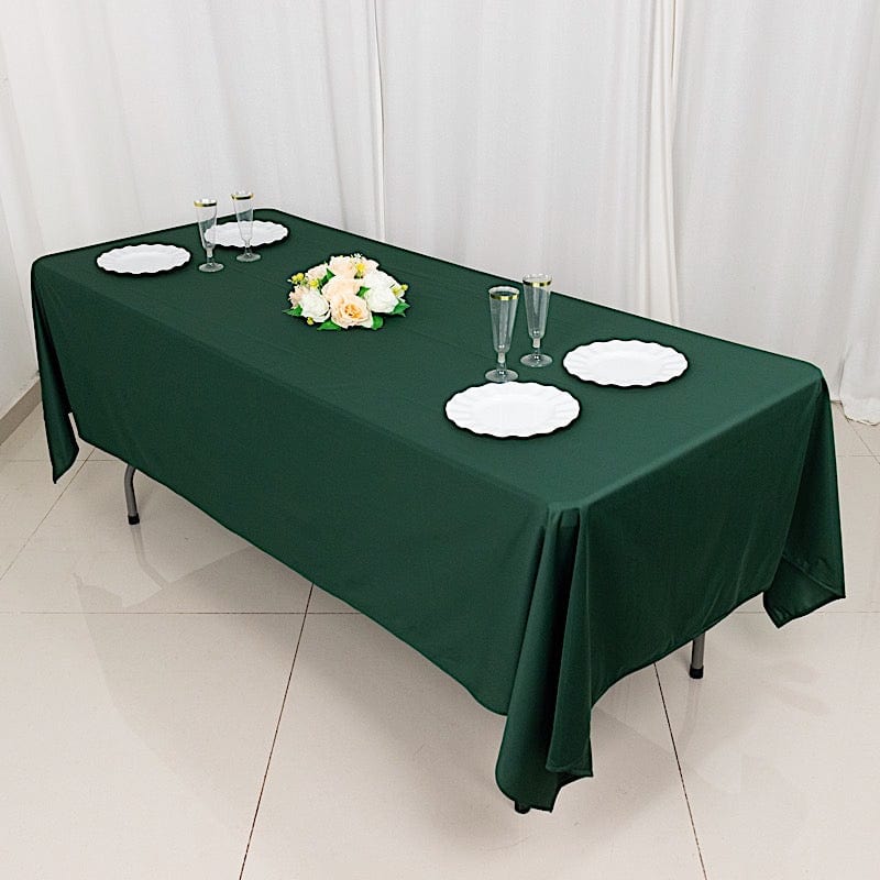 60" x 102" Scuba Polyester Rectangular Tablecloth