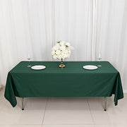 60" x 102" Scuba Polyester Rectangular Tablecloth