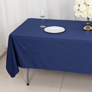 60" x 102" Scuba Polyester Rectangular Tablecloth