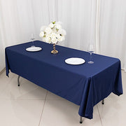 60" x 102" Scuba Polyester Rectangular Tablecloth
