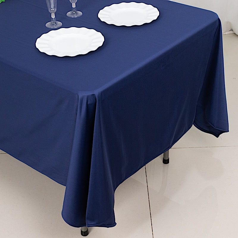 60" x 102" Scuba Polyester Rectangular Tablecloth