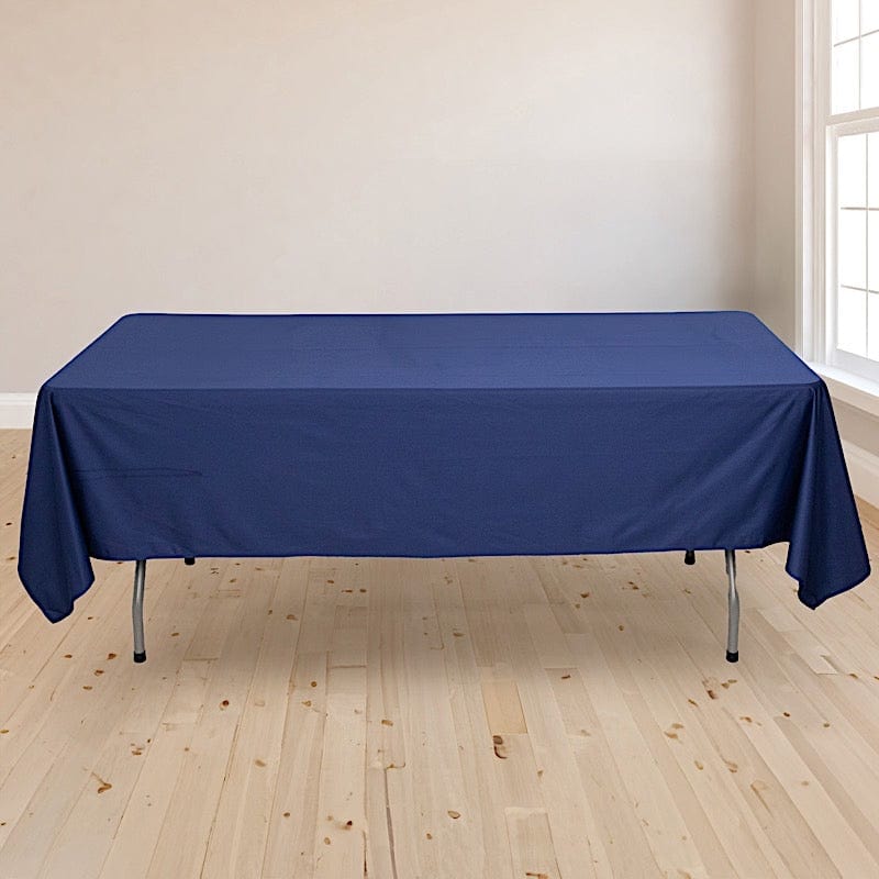 60" x 102" Scuba Polyester Rectangular Tablecloth