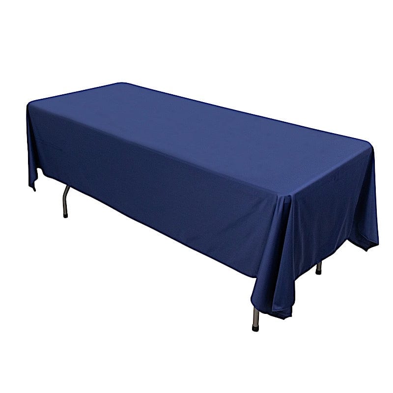 60" x 102" Scuba Polyester Rectangular Tablecloth