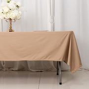 60" x 102" Scuba Polyester Rectangular Tablecloth