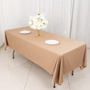 60" x 102" Scuba Polyester Rectangular Tablecloth