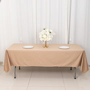 60" x 102" Scuba Polyester Rectangular Tablecloth