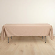 60" x 102" Scuba Polyester Rectangular Tablecloth