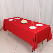 60" x 102" Scuba Polyester Rectangular Tablecloth
