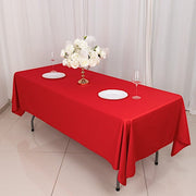 60" x 102" Scuba Polyester Rectangular Tablecloth