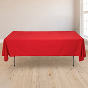 60" x 102" Scuba Polyester Rectangular Tablecloth