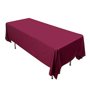 60" x 102" Scuba Polyester Rectangular Tablecloth