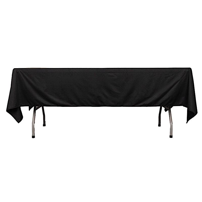 60" x 102" Scuba Polyester Rectangular Tablecloth TAB_SCUBA_60102_BLK