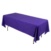 60" x 102" Scuba Polyester Rectangular Tablecloth TAB_SCUBA_60102_PURP