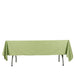 60" x 102" Scuba Polyester Rectangular Tablecloth TAB_SCUBA_60102_SAGE