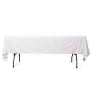 60" x 102" Scuba Polyester Rectangular Tablecloth TAB_SCUBA_60102_WHT
