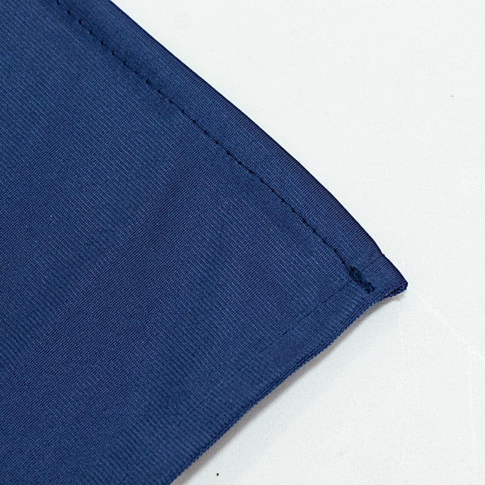 60" x 126" Fire Retardant Scuba Polyester Rectangle Tablecloth