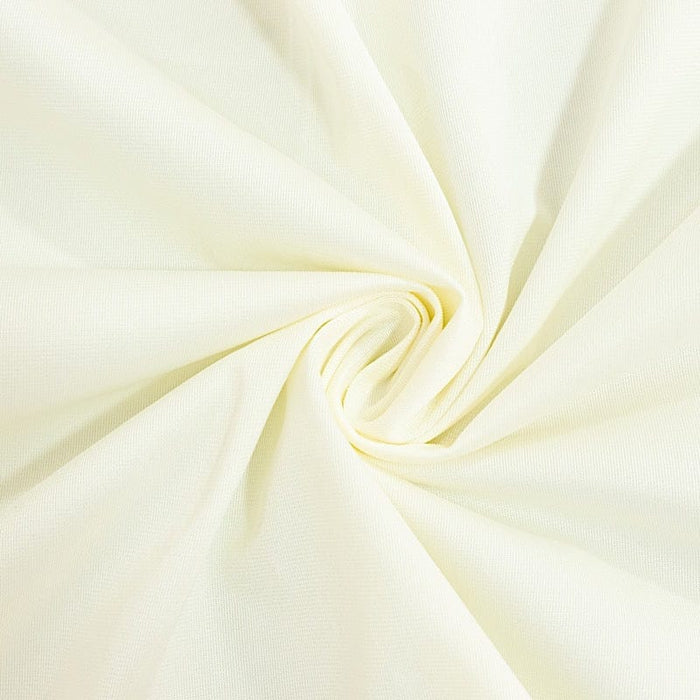 60" x 126" Fire Retardant Scuba Polyester Rectangle Tablecloth