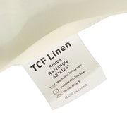 60" x 126" Fire Retardant Scuba Polyester Rectangle Tablecloth