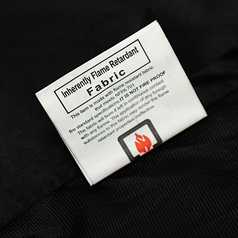 60" x 126" Fire Retardant Scuba Polyester Rectangle Tablecloth