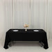 60" x 126" Fire Retardant Scuba Polyester Rectangle Tablecloth