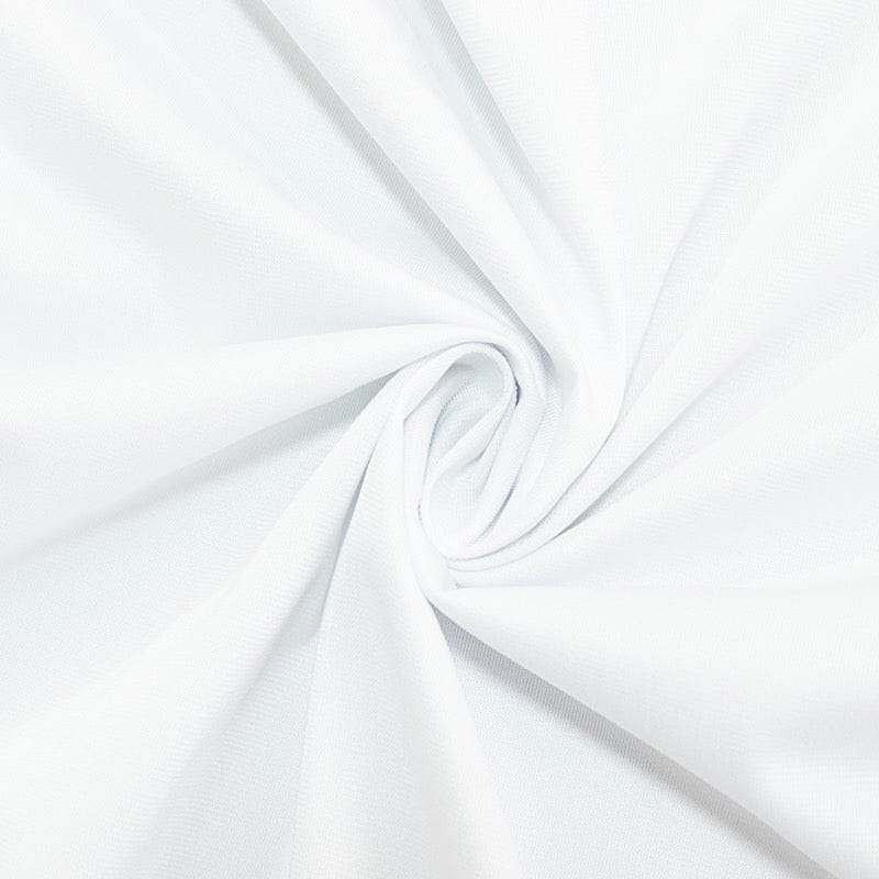 60" x 126" Fire Retardant Scuba Polyester Rectangle Tablecloth