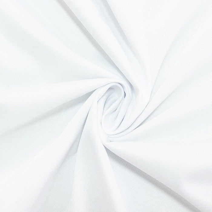 60" x 126" Fire Retardant Scuba Polyester Rectangle Tablecloth