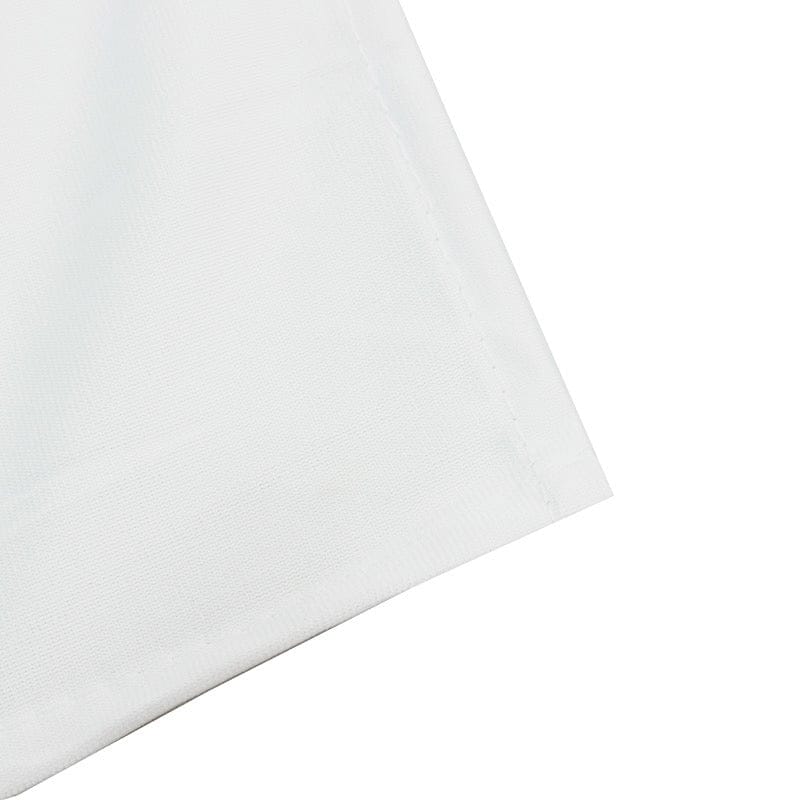 60" x 126" Fire Retardant Scuba Polyester Rectangle Tablecloth