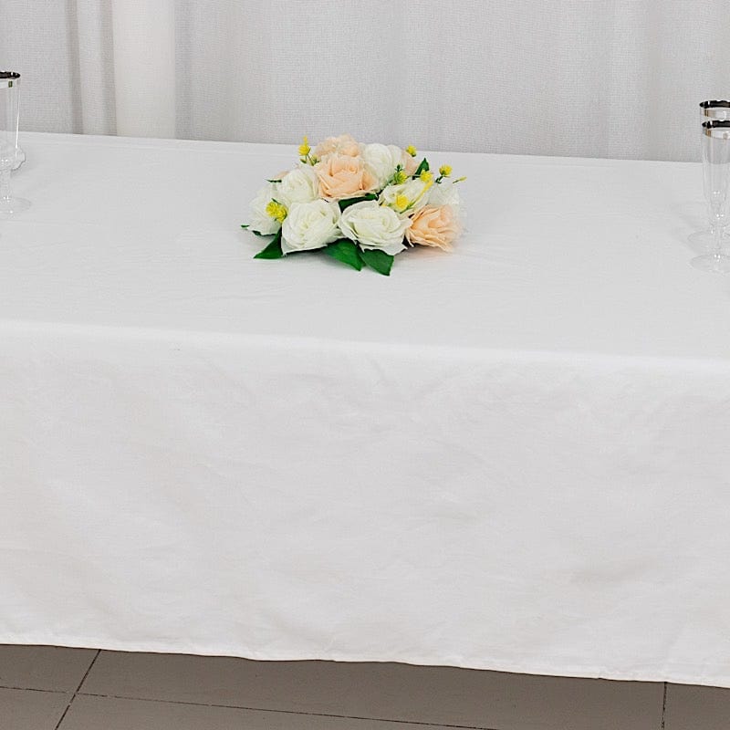 60" x 126" High Quality Cotton Rectangular Tablecloth