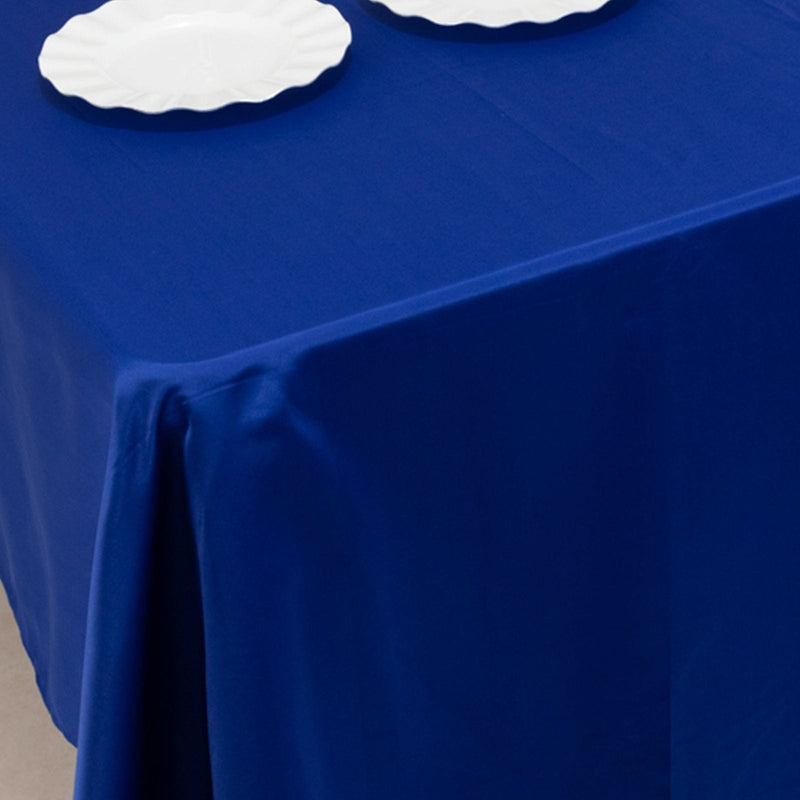 60" x 126" Lamour Satin Rectangular Tablecloth