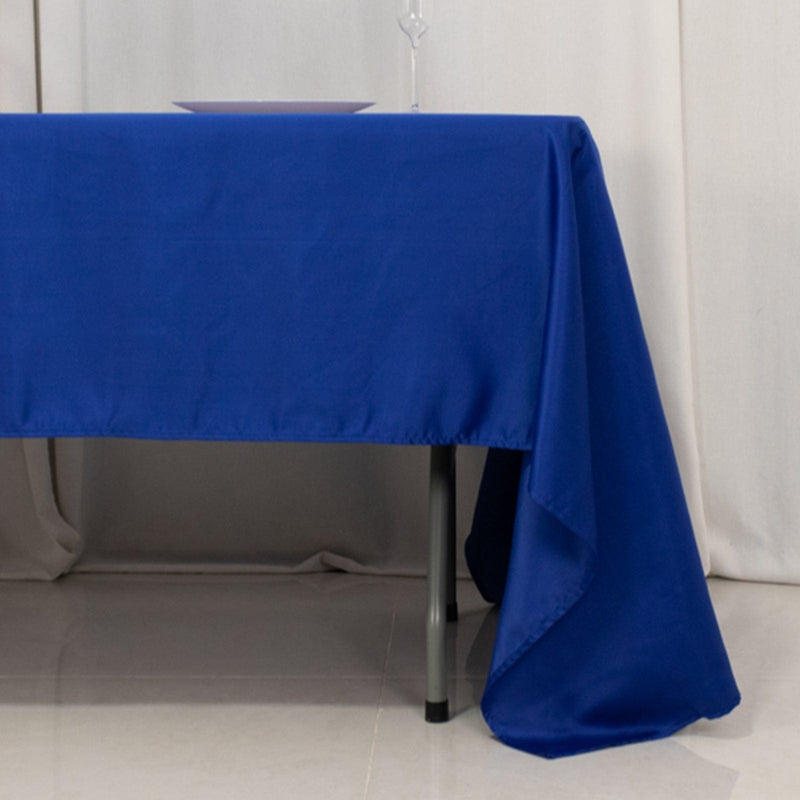 60" x 126" Lamour Satin Rectangular Tablecloth