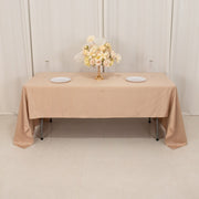60" x 126" Lamour Satin Rectangular Tablecloth