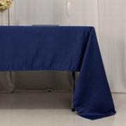60" x 126" Lamour Satin Rectangular Tablecloth