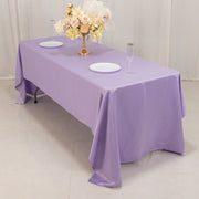 60" x 126" Lamour Satin Rectangular Tablecloth